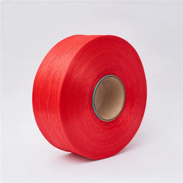 600D high tenacity polypropylene yarn dope dyed pp yarn