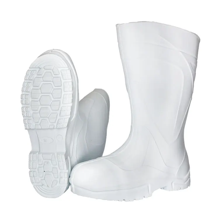 Wholesale Ultra Lightweight Chef Kitchen Waterproof Eva Food Industry Adult Men Women Canteen Rain Boots