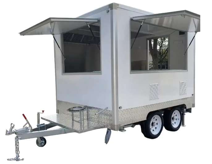 Mobile Food Trailer Fully Equipped Food Consesion Trailers For Sale