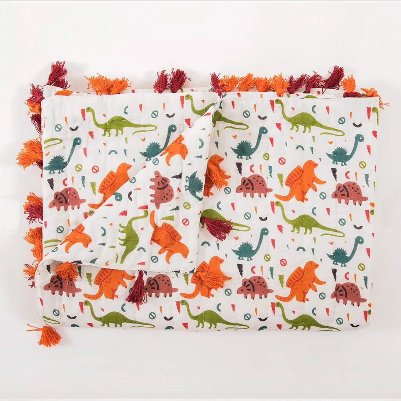 Indian Hand Block Printed Cotton Kids Quilts Baby Quilt bedding set for baby