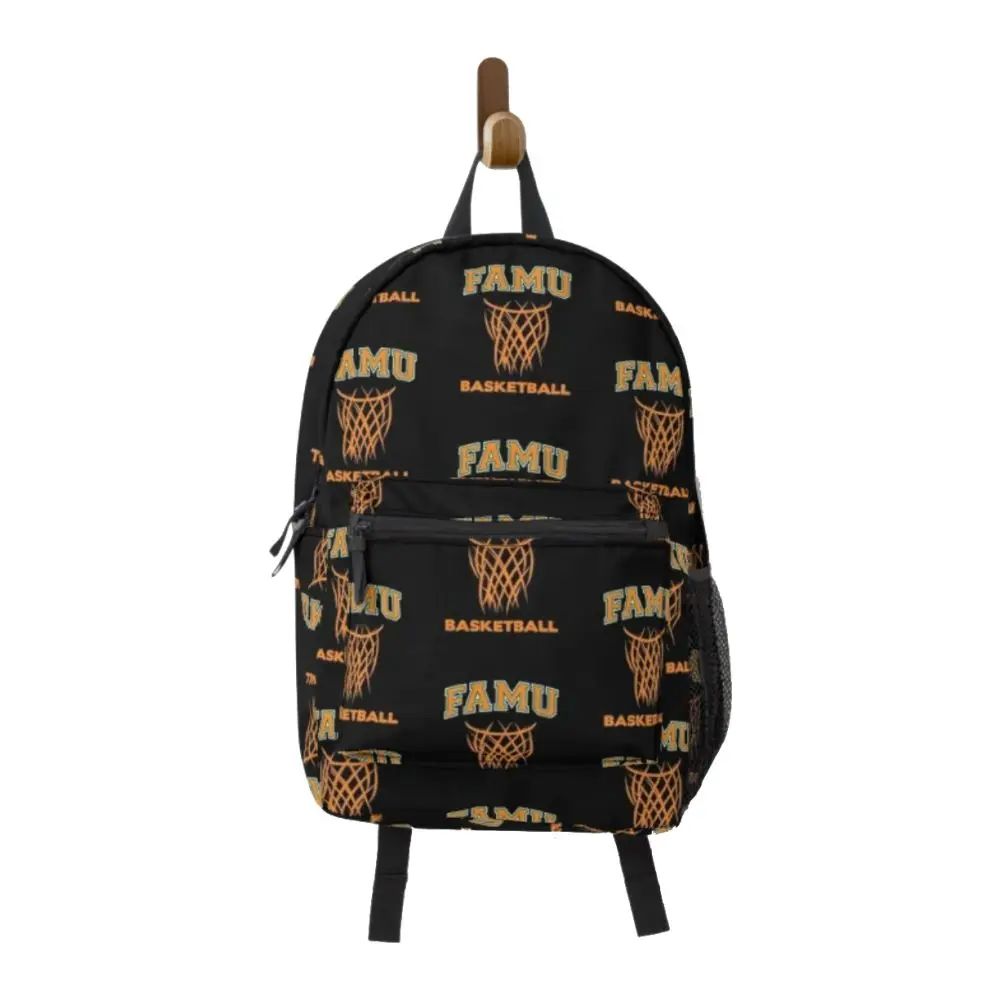 FAMU Florida Orange and Green A&M Pride Rattler Basketball Backpack
