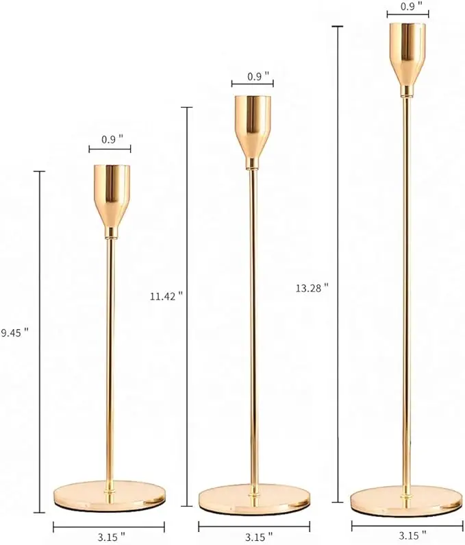 Modern Fancy Candlestick Holder DESIGN KGN HDCH 3023 Casted Brass stainless steel Christmas Decoration multi Color Metal pieces