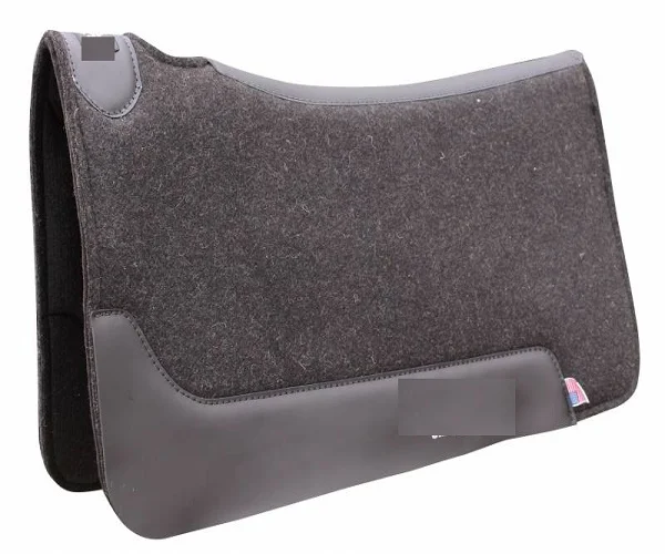 Wool Saddle Blanket Fashionable & Comfortable moisture wicking Manufacturer of Acrylic Pad Australian shaped saddlecloth
