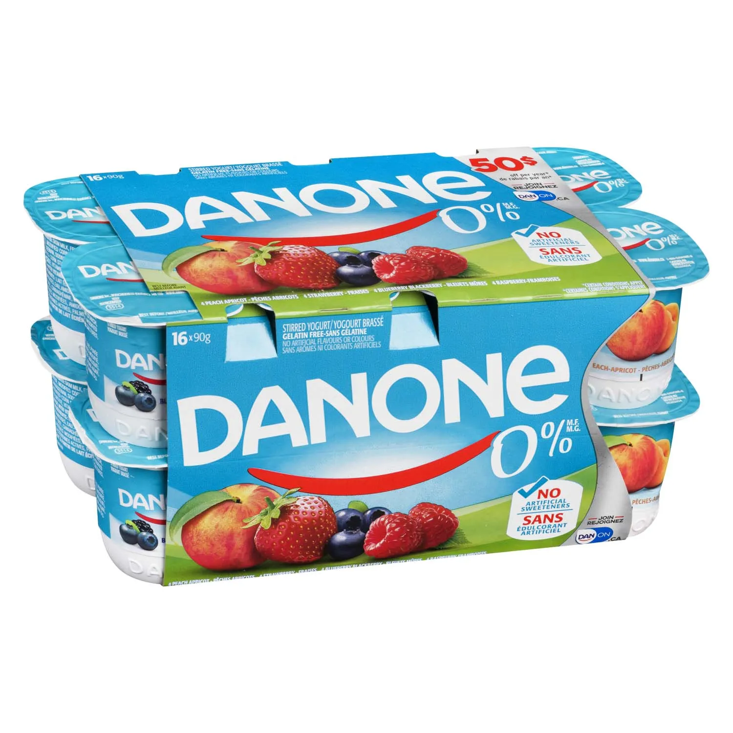 Buy Quality Dannon Creamy Nonfat Yogurt Strawberry 4oz Wholesale