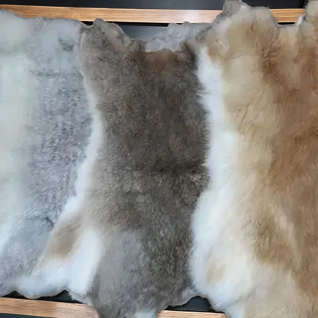 Кроличья кожа натуральные цвета кроличья мягкая