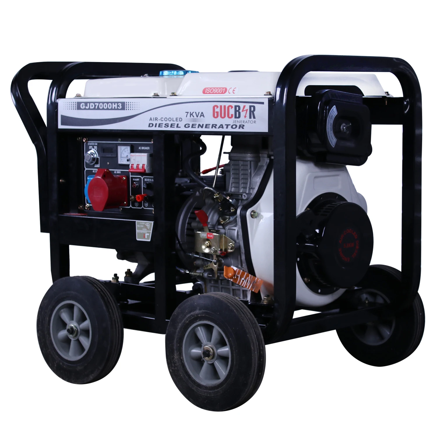 7 KVA PORTABLE DIAESEL GENERATOR Diesel Generator Alternator ATS CB CANOPY SOUNDPROOF OPEN GENSETS Monophase Threephase Silent