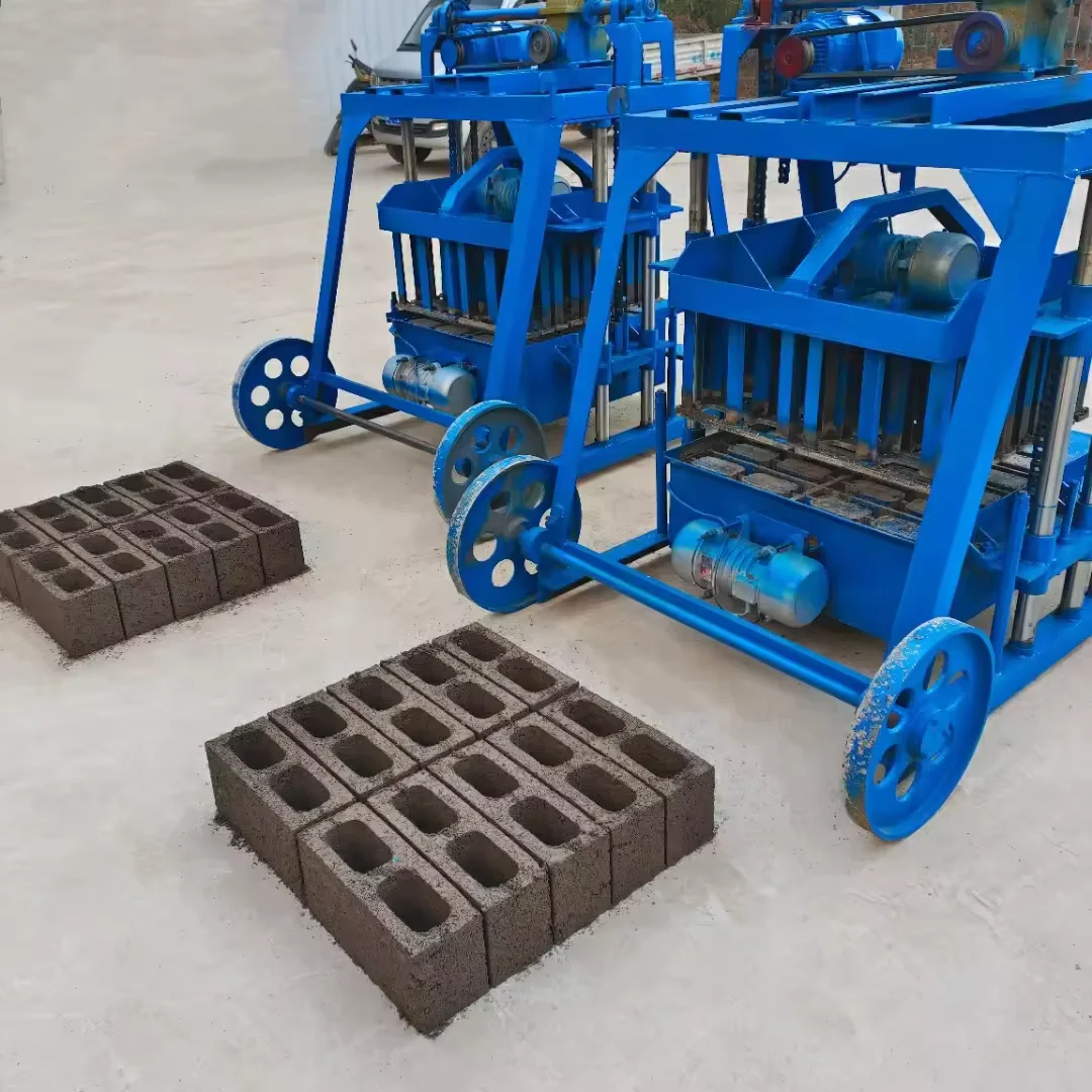 New Easy-to-Operate Manual Brick Making Machine for Small Industries for Concrete Cement and Sand with PLC Core Components