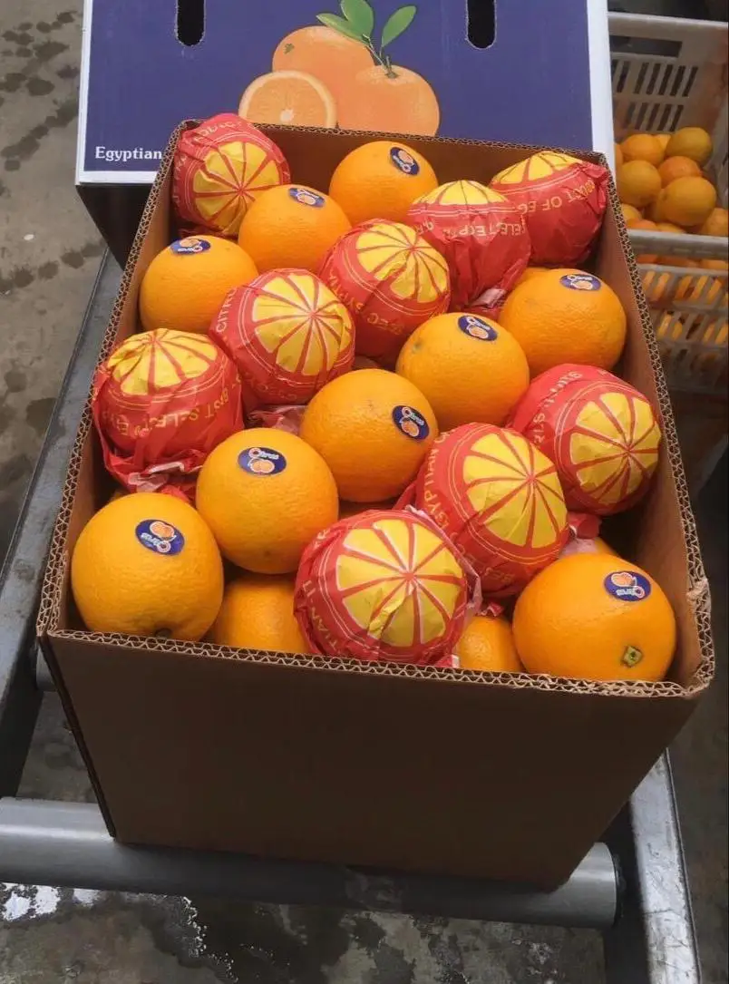 Fresh Abusra oranges from Egypt