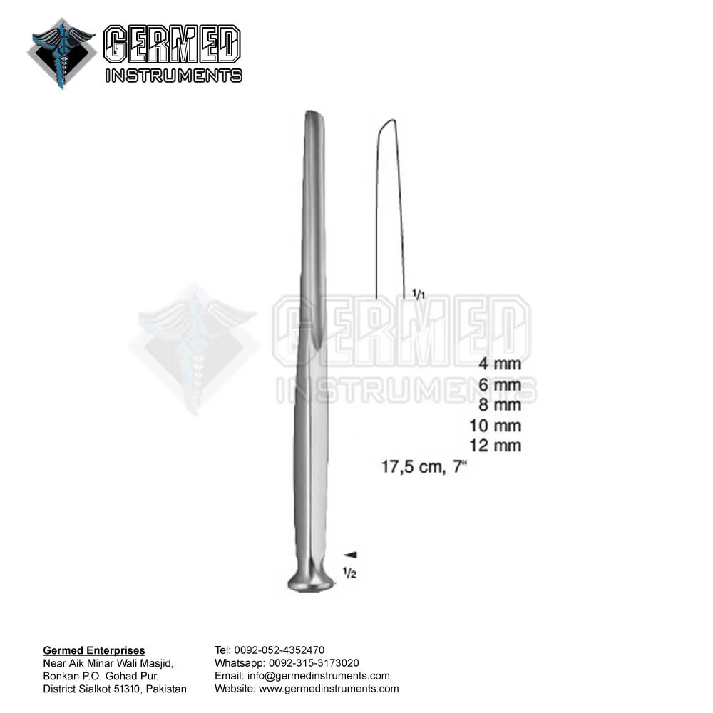 Made in Pakistan Manufacturer Supplier Wholesaler Orthopedic Instruments Alexander Bone Gouges 18cm By GERMED ENTERPRISES