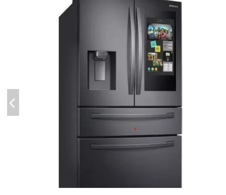 Распродажа лидер продаж 28 cu ft 4 двери холодильник с сенсорным экраном из нержавеющей стали новый