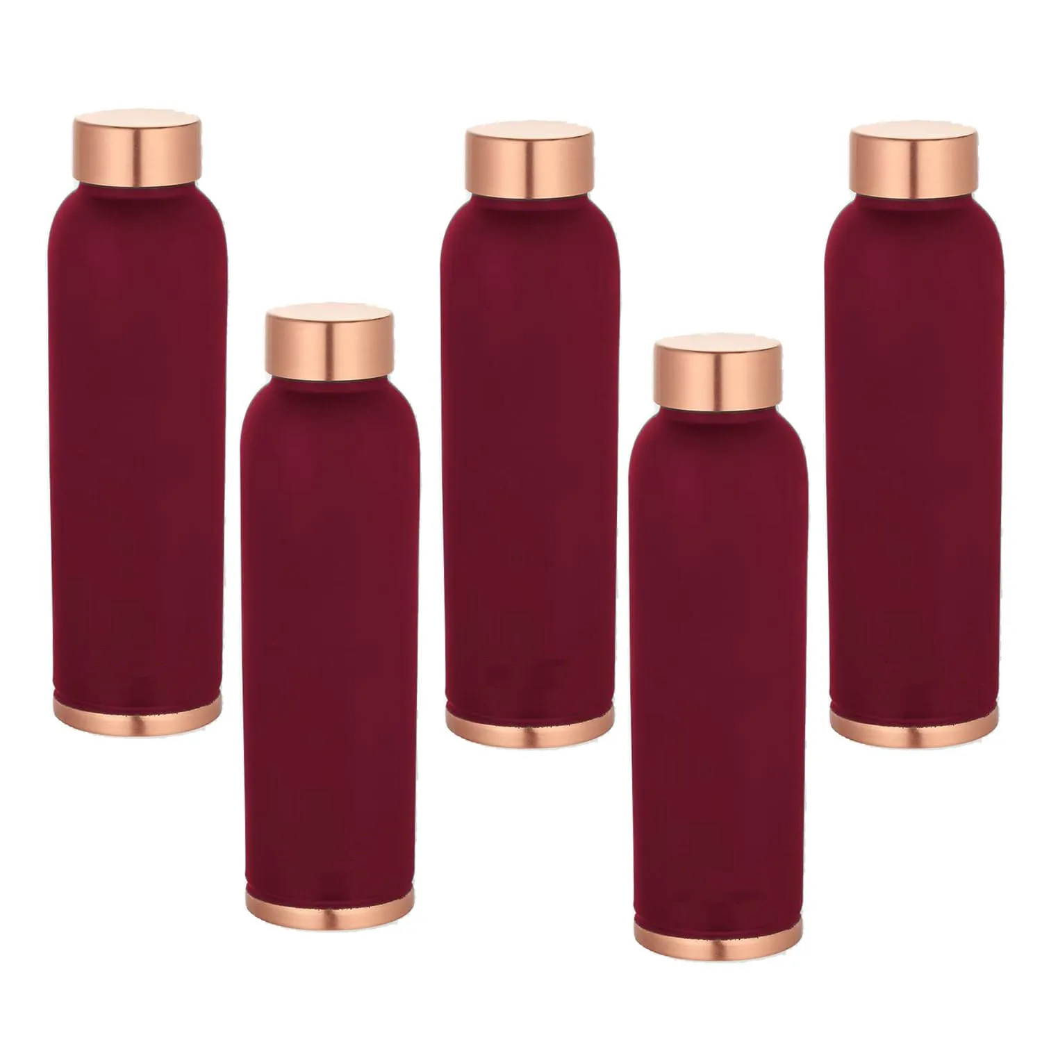 Copper Water Bottle (900ml) 100% Pure Copper Metal Bottle BPA Free Anti Oxidant Properties of Copper Keep Hot More Than 24 Hours
