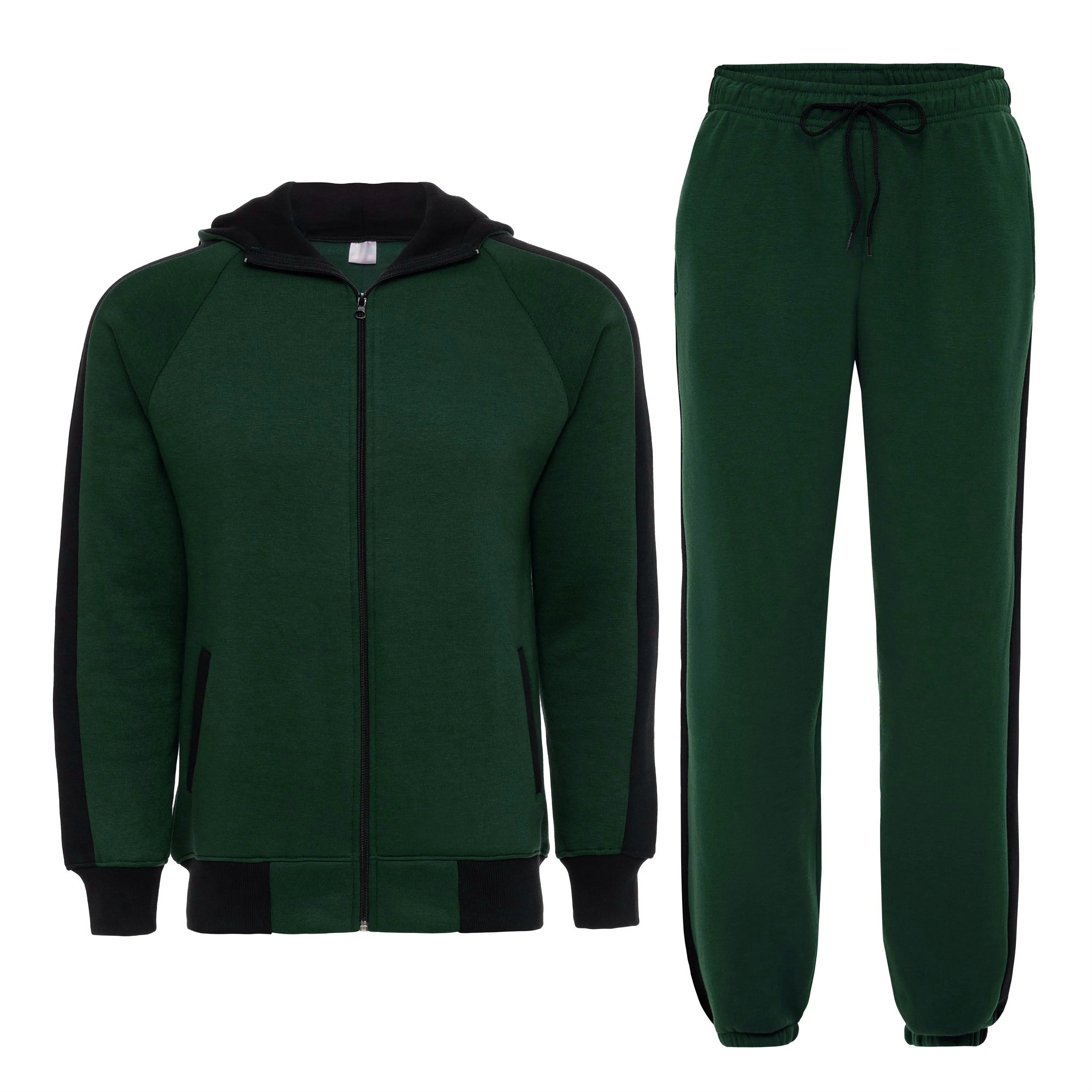 Tracksuit Tracksuit Custom Oversized Blank Acid Washed Distressed Tracksuit Unisex Cotton Sets Men Flared Sweatpants Track Suit