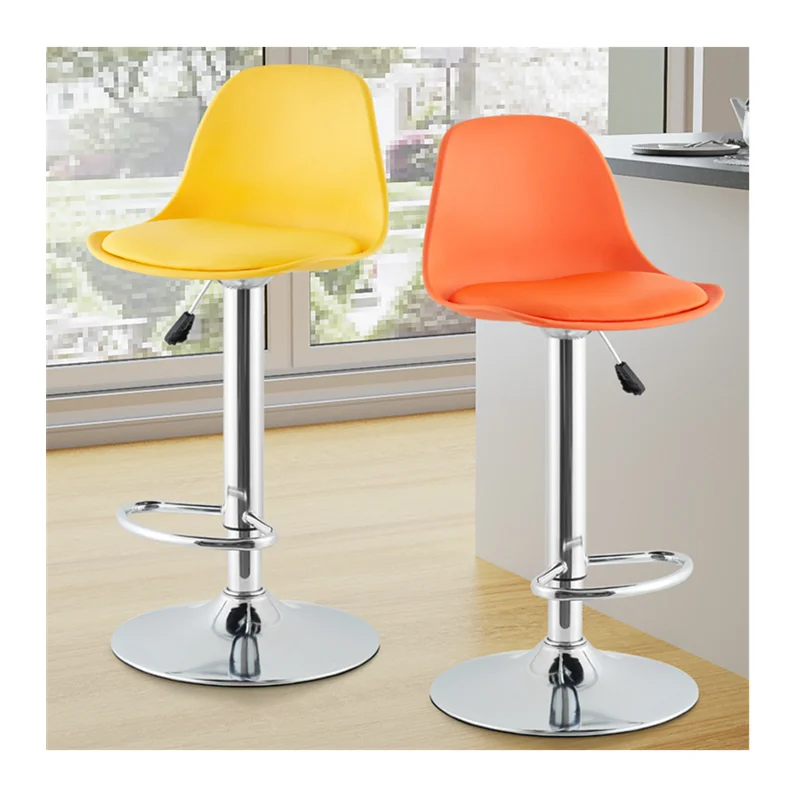 High Quality Factory Price Bar Furniture Luxury Adjustable Height Swivel High Bar Chair