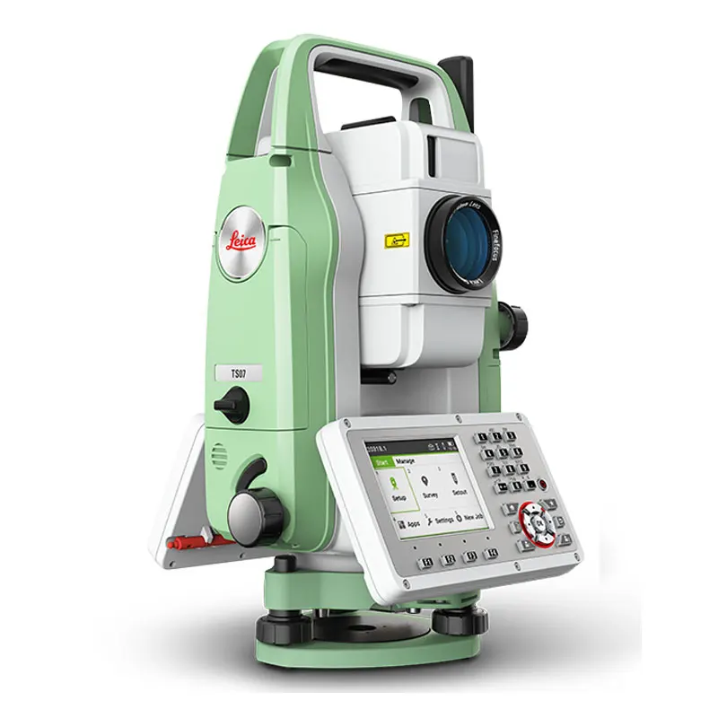Doorstep Delivery For LeicaS FlexLine TS03 - TS07 - TS10 Reflectorless Manual Total Station
