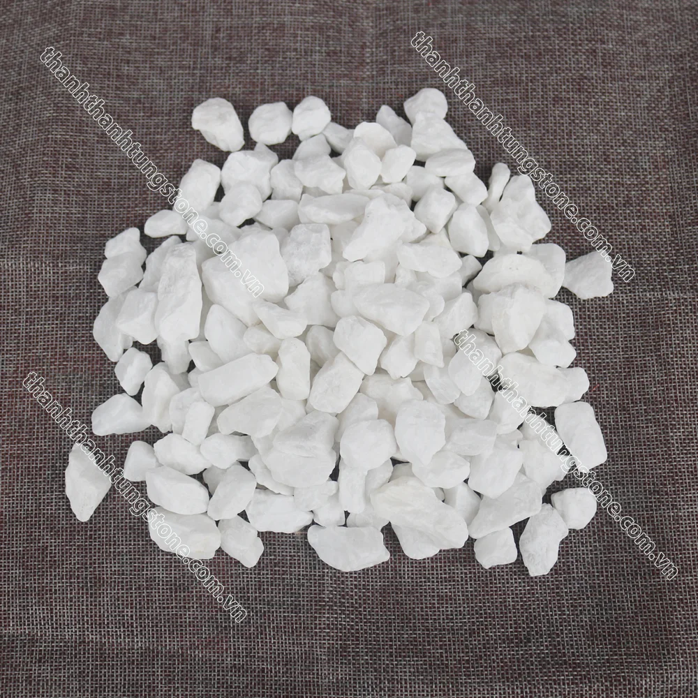 Natural Decoration White Cobblestone Garden Small White Stone Aquarium Decorated Pebbles Gravel Stone