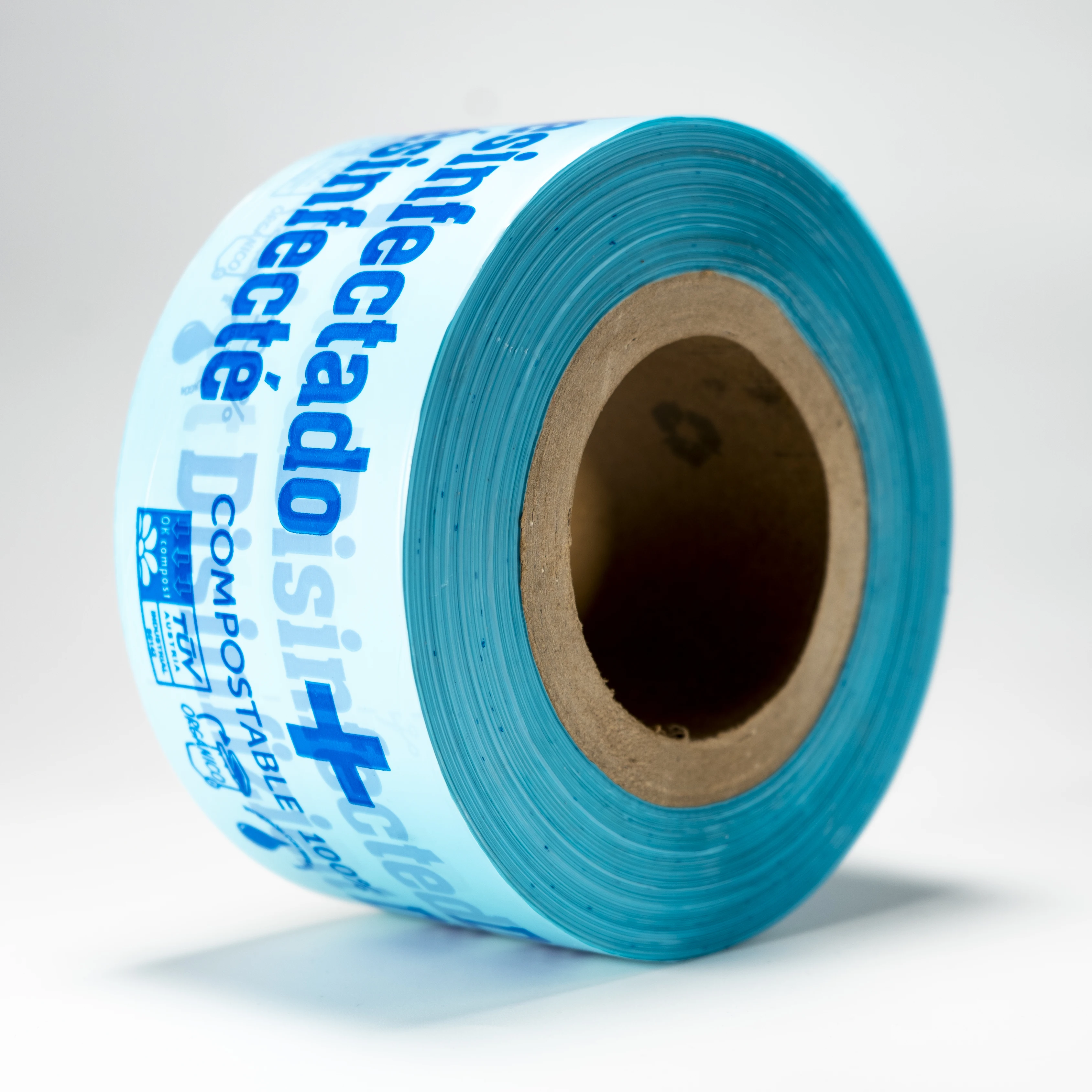 Высококачественная биоразлагаемая неклейкая рулонная лента из органического пла-пластика индивидуальная для