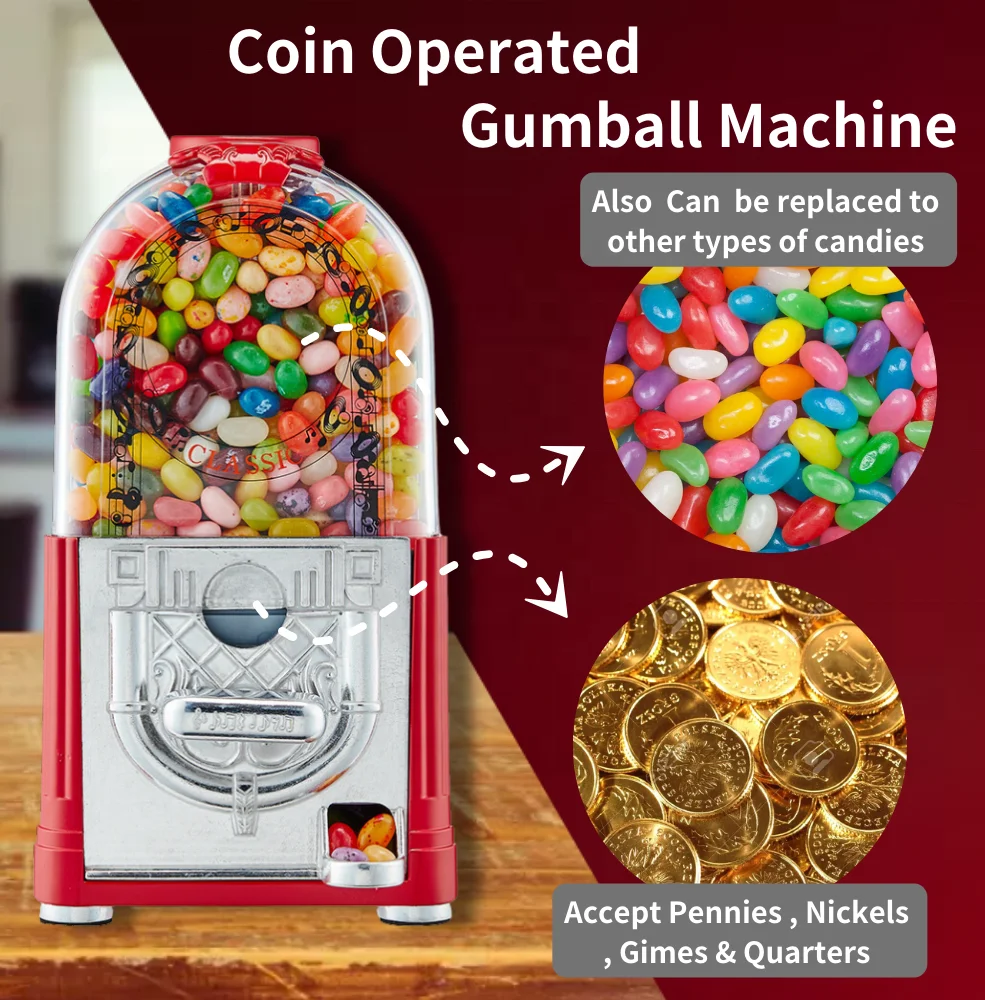 Kwang Hsieh Classic Jukebox Gumball Dispensing Machine