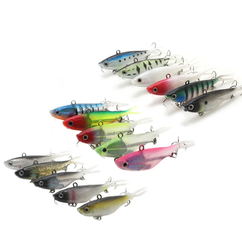 95mm 21g VMC Hooks Soft Bait Fishing Lure Saltwater Trolling Lure