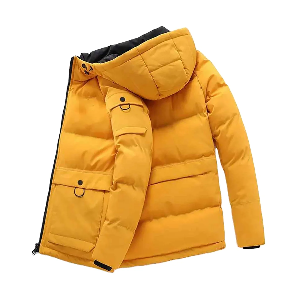 Men Custom Made Wholesale Bubble Puffer Jacket Down Coat for men bubble Clothing high quality Padded bombers jackets bubble jack