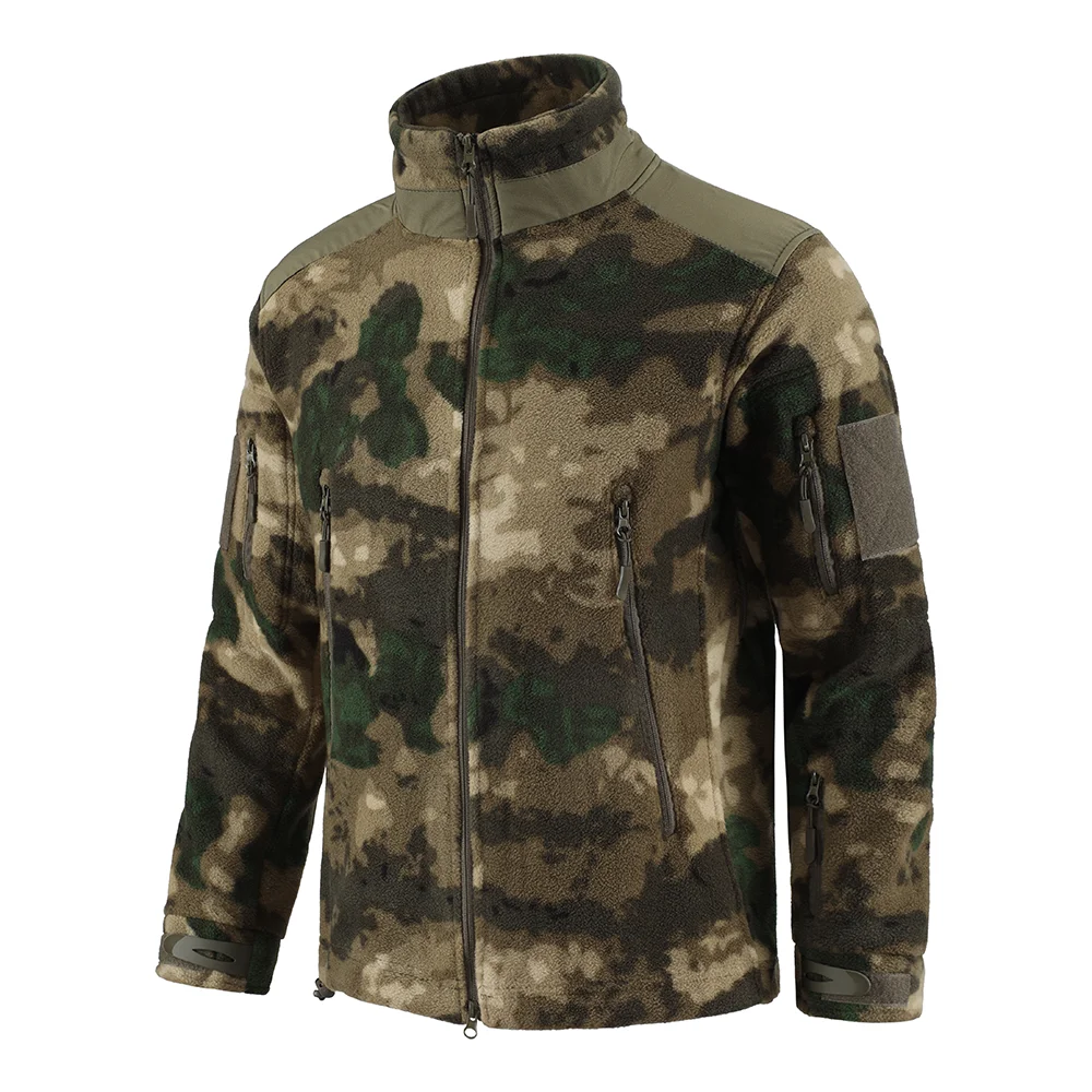 ESDY New Warm Tactical Clothing Men Winter Camouflage Hunting Tactical Fleece Jacket