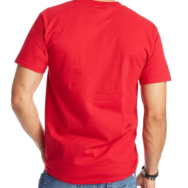 Superior Quality Customized logo best material Red color Men T-Shirt New Model bestselling cheap price Men T-Shirts
