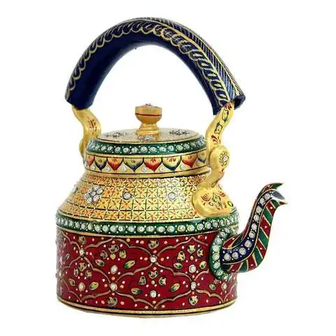 Premium Selling Multi Color Serving Kettle Deluxe Quality For Tableware Kitchenware Serving Use Tea & Coffee Pot