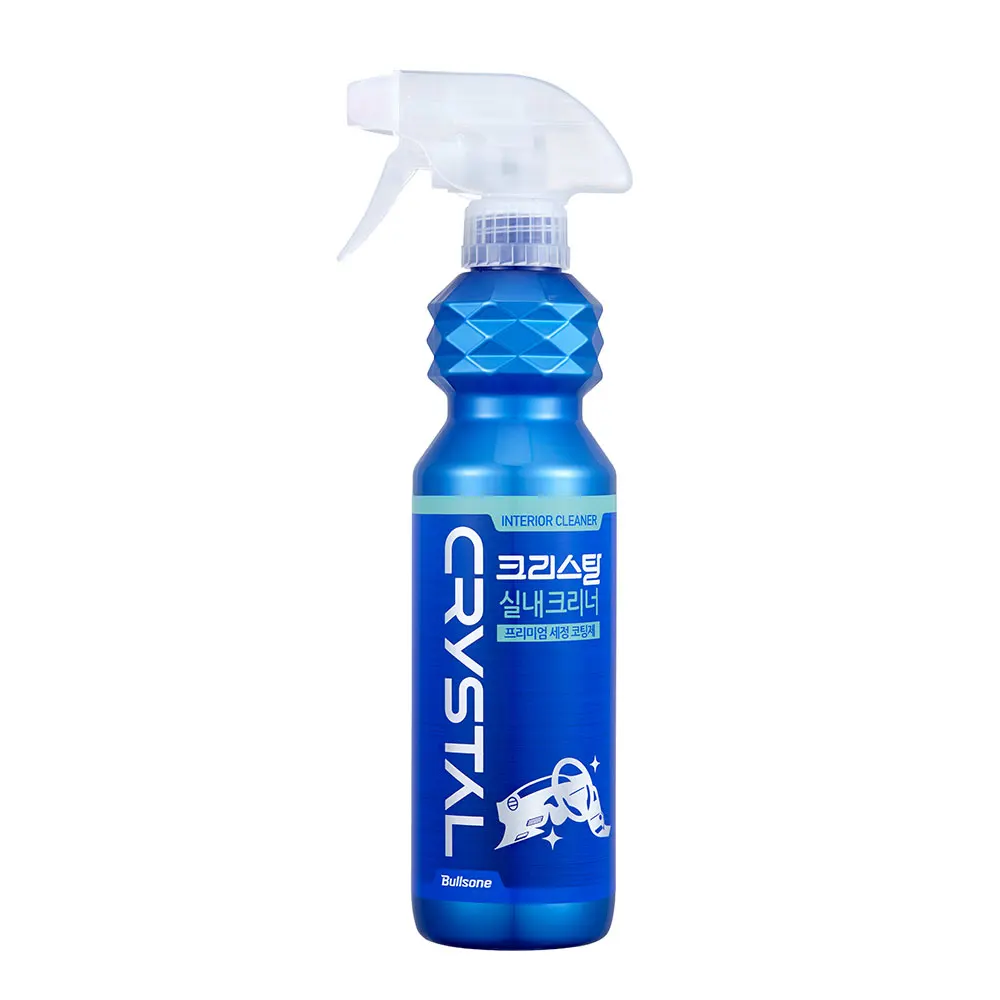 Bullsone Crystal Interior Cleaner 16.91oz Coating Agent (Quick Cleansing / Excellent Shine / Fresh Aroma)