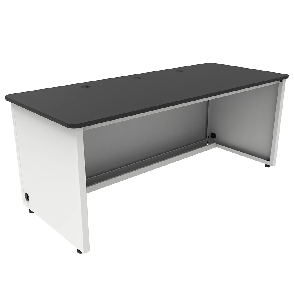 VersaDesk Enclosed Classroom Desk White/ Black