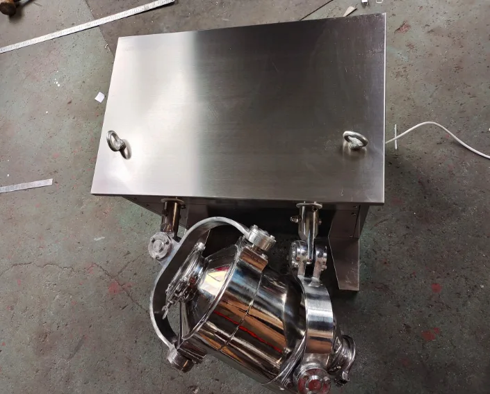 Mini Stainless Steel Automatic  Liquid Chemical Food Color Nuts Mixing Machine