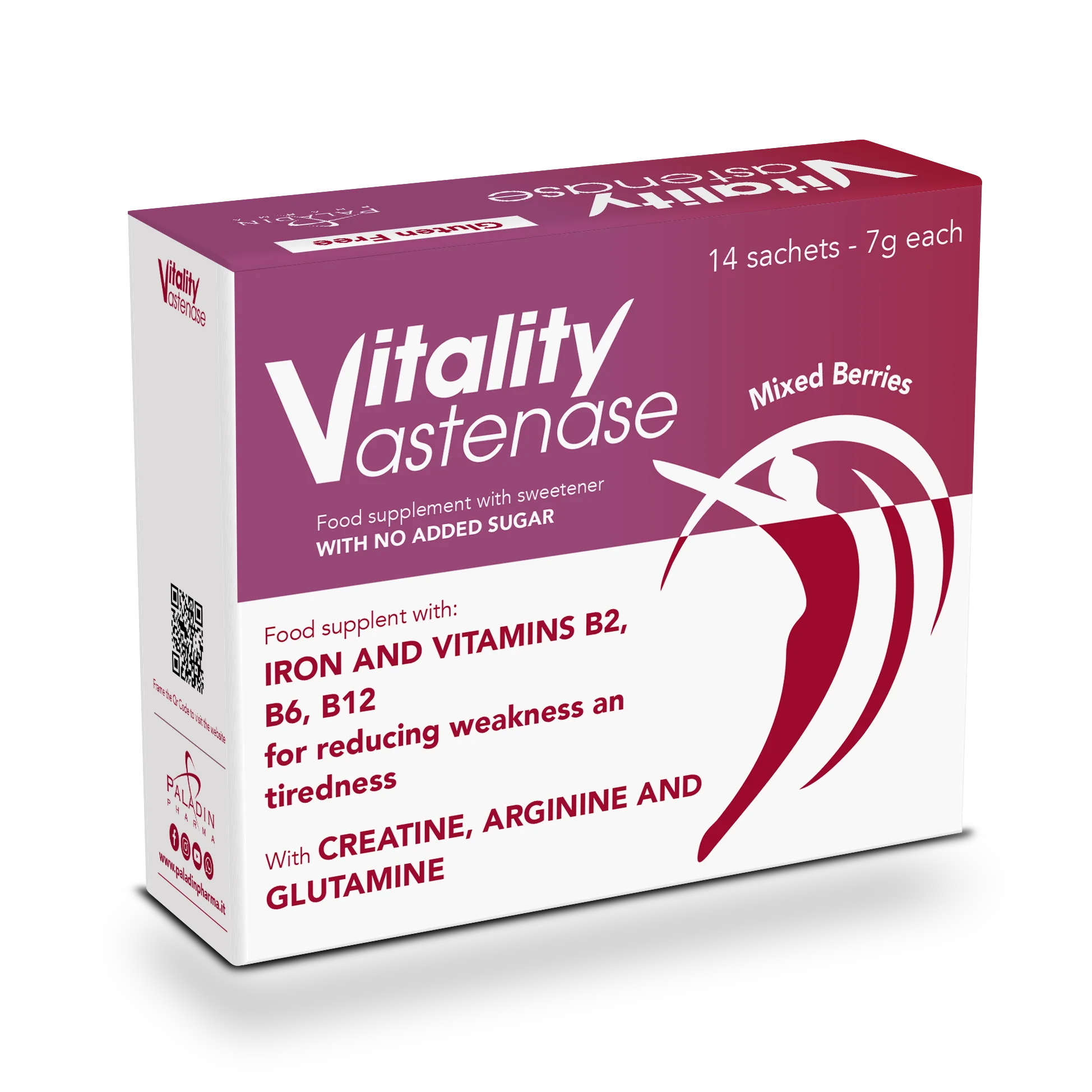 Multivitamin supplement 14 sachets 2.5g Complete formula Micro-encapsulated for support for sporting activity