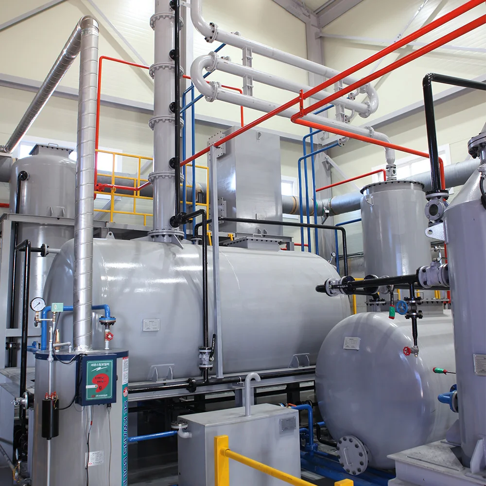 Waste Plastics Chemical Recycling Industry Ecocreation Pyrolysis Plant ECP-11011 Hot Melting Machine For Waste Plastic