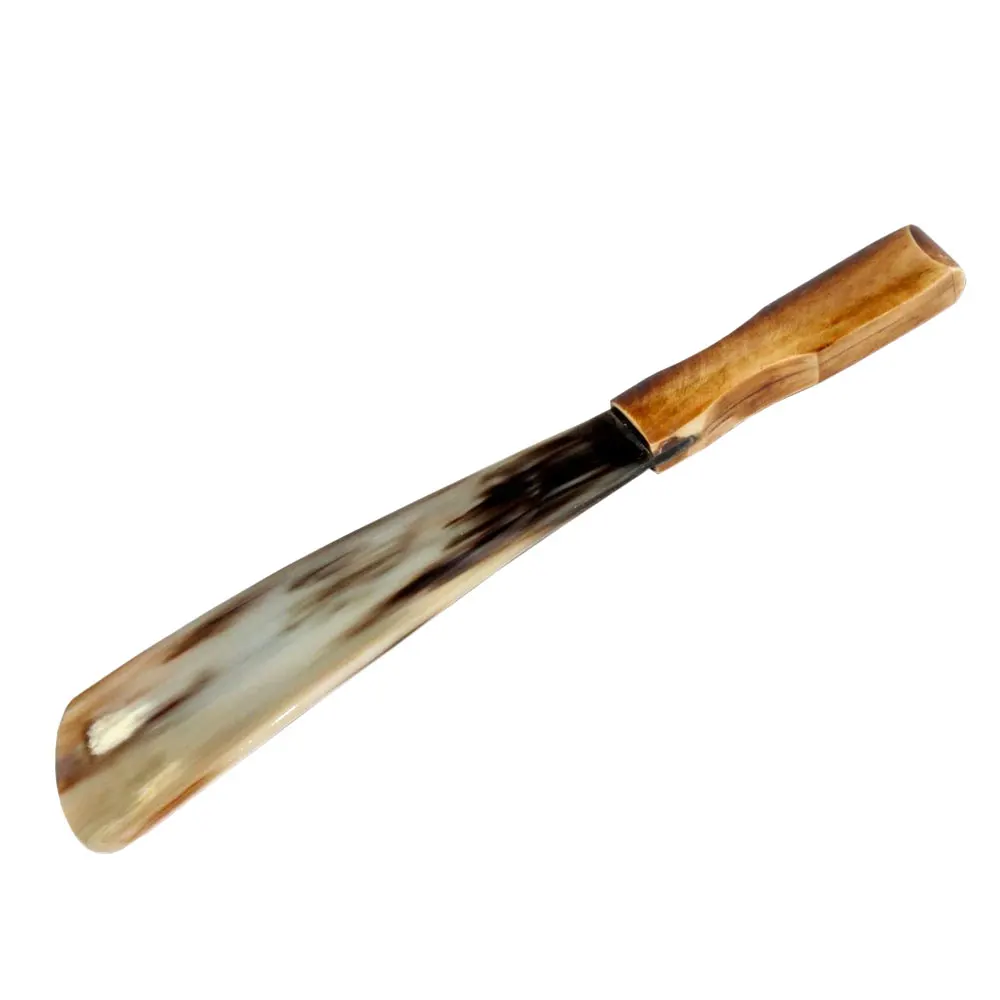 Amazon hot selling 2023 shoe horn shoes spoon wooden shoe horn from tradnary