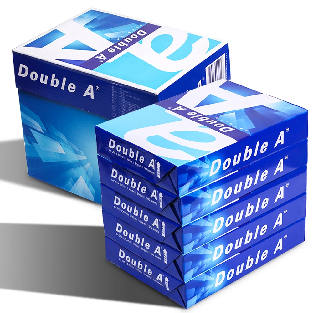 Good Quality Cheap 80gsm Double A White A4 Copy Paper Fast Shipping Worldwide