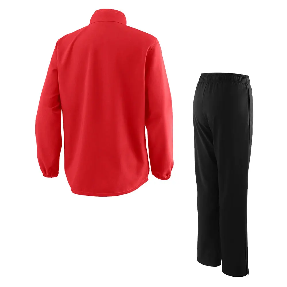 In Stock Wholesale Price Warm up Tracksuit Soccer Sports Autumn Team Wear Custom Logo Service Team Warm Up Track Suit