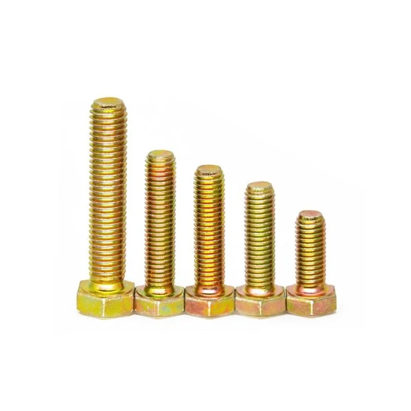 Supply of brass outer hexagonal bolt M3-M16 all copper hexagonal screw
