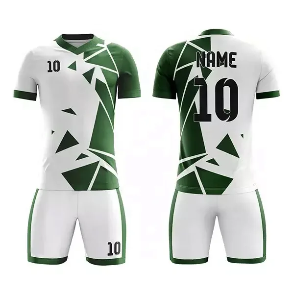 2022/23 new season wholesale thailand breathable t shirt short soccer uniform set kids jerseys football for children