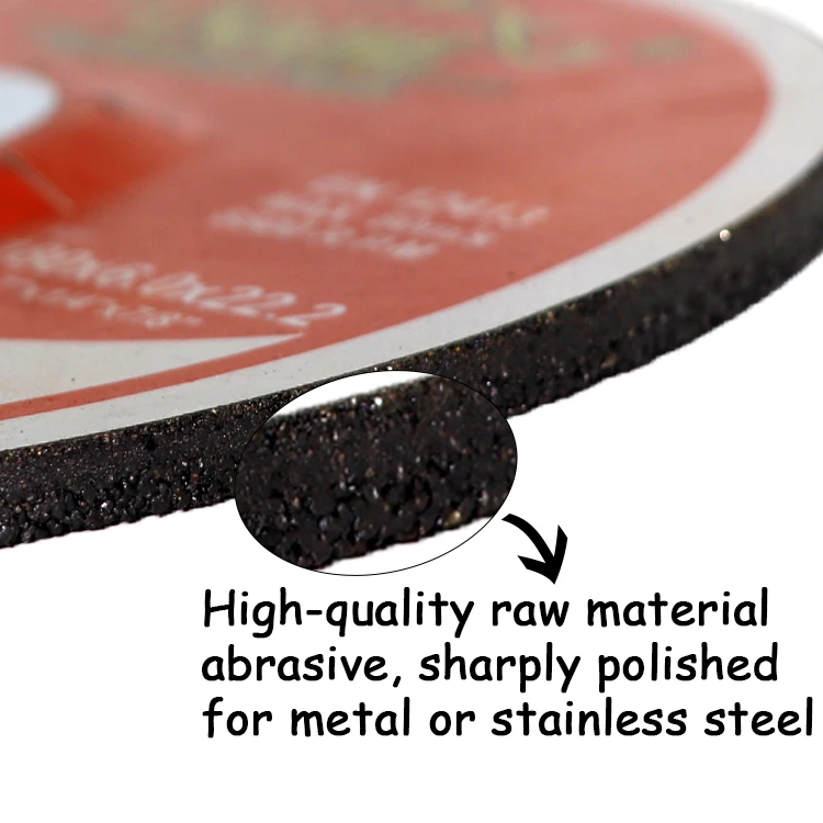 CNDOME 4 12 cutting grinding disc for stainless steel cutting disc disco de corte para esmerilhadeira both for grinding and cut