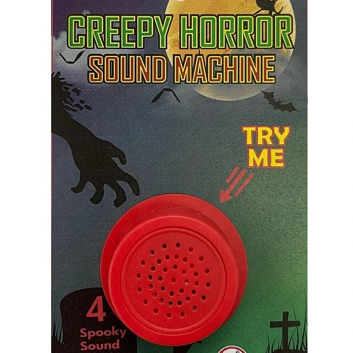 magic Trick 4 CREEPY HORROR SOUND MACHINE Halloween gift Relaxation safety low voltage gag CE/EN Novelty Gifts EN71 High quali