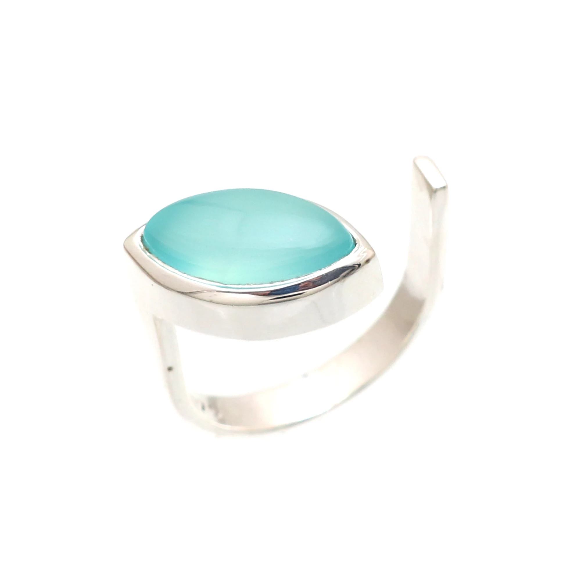 Wholesale Natural 925 Sterling Silver Ring Handmade Wedding Party Gift Mom Wife Birthstones Turquoise Lapis Aqua Green Onyx