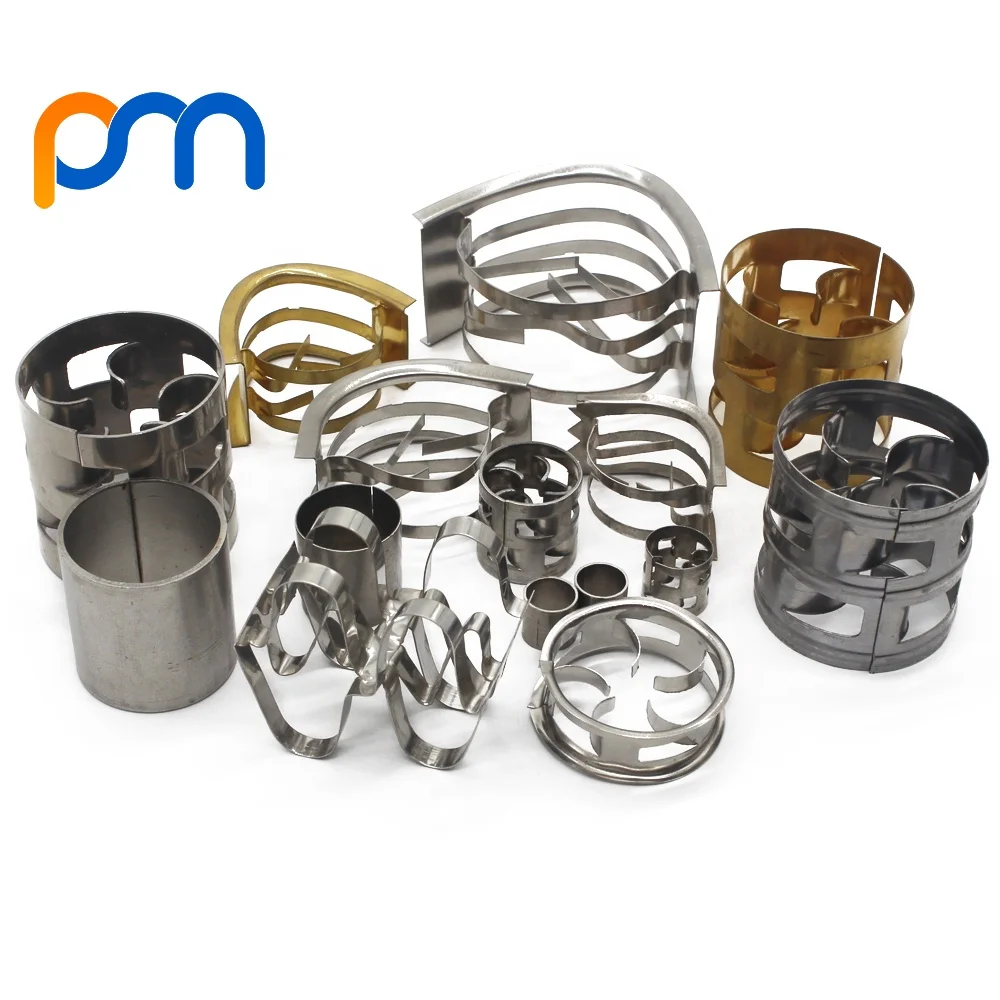 Super Raschig Ring Packing 16mm SS304 Metal Super Raschig Ring for Packed Tower