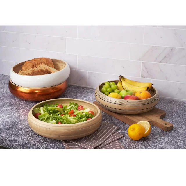 High Quality Handmade Bamboo Bowls From Vietnam At Cheap Wholesale Price Eco-Friendly Best Selling Convenient In Vietnam