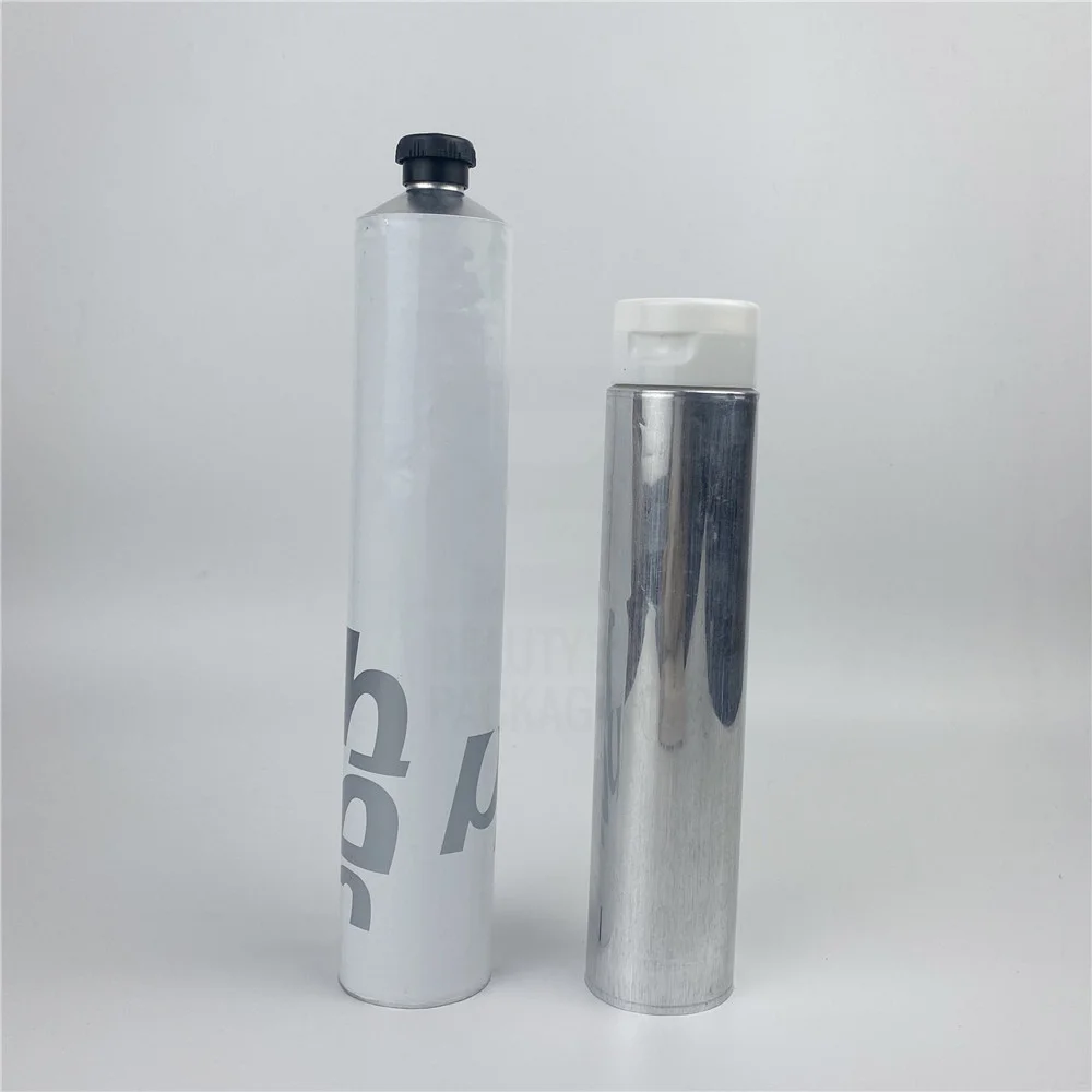New designed pure aluminum material hand cream dia. 13.5mm--40mm Aluminum Cosmetic tube for sale price