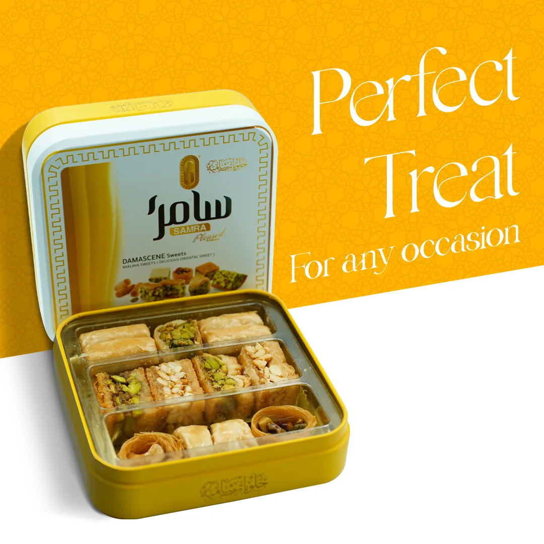 Wholesales Assorted Mixed Baklawa 100 gr samra sweets the besr taste