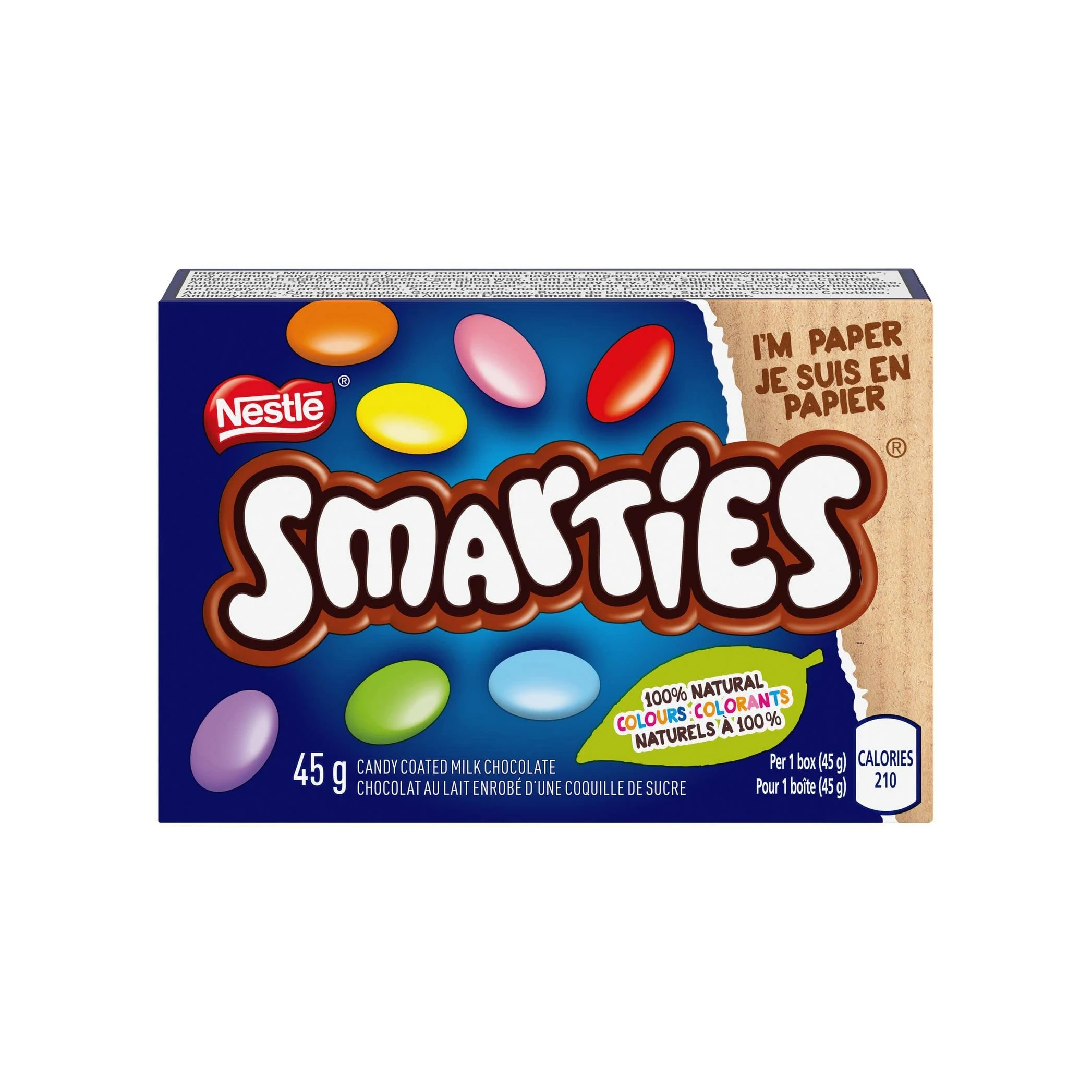 NESTLE SMAR  TIES Candy Coated Milk Chocolate Family Pouch 400 g