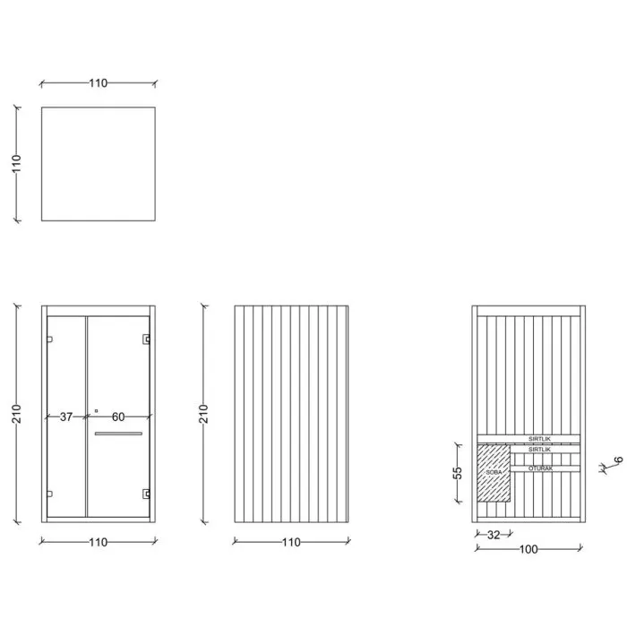 Sauna Uno: Indulge in the Ultimate, Stylish & Luxurious Sauna Comfort for Your Home, Hotels, Hotel Rooms, Spas, and Gyms!