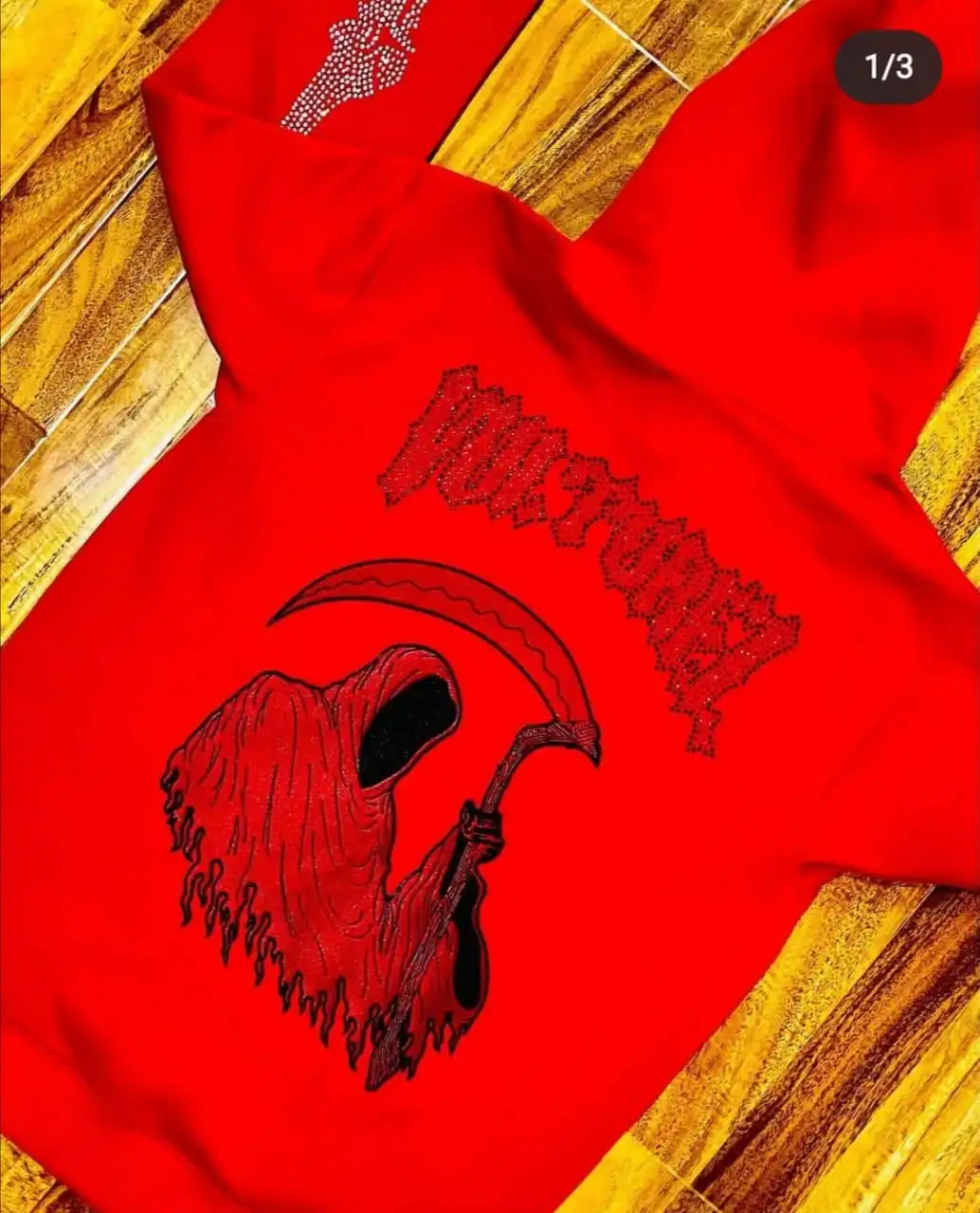 Custom Bling Sparkle Crystal Rhine Stone Hoodies Logo Top Women Skull Full Zip Up Rhinestone Skeleton Hoodie