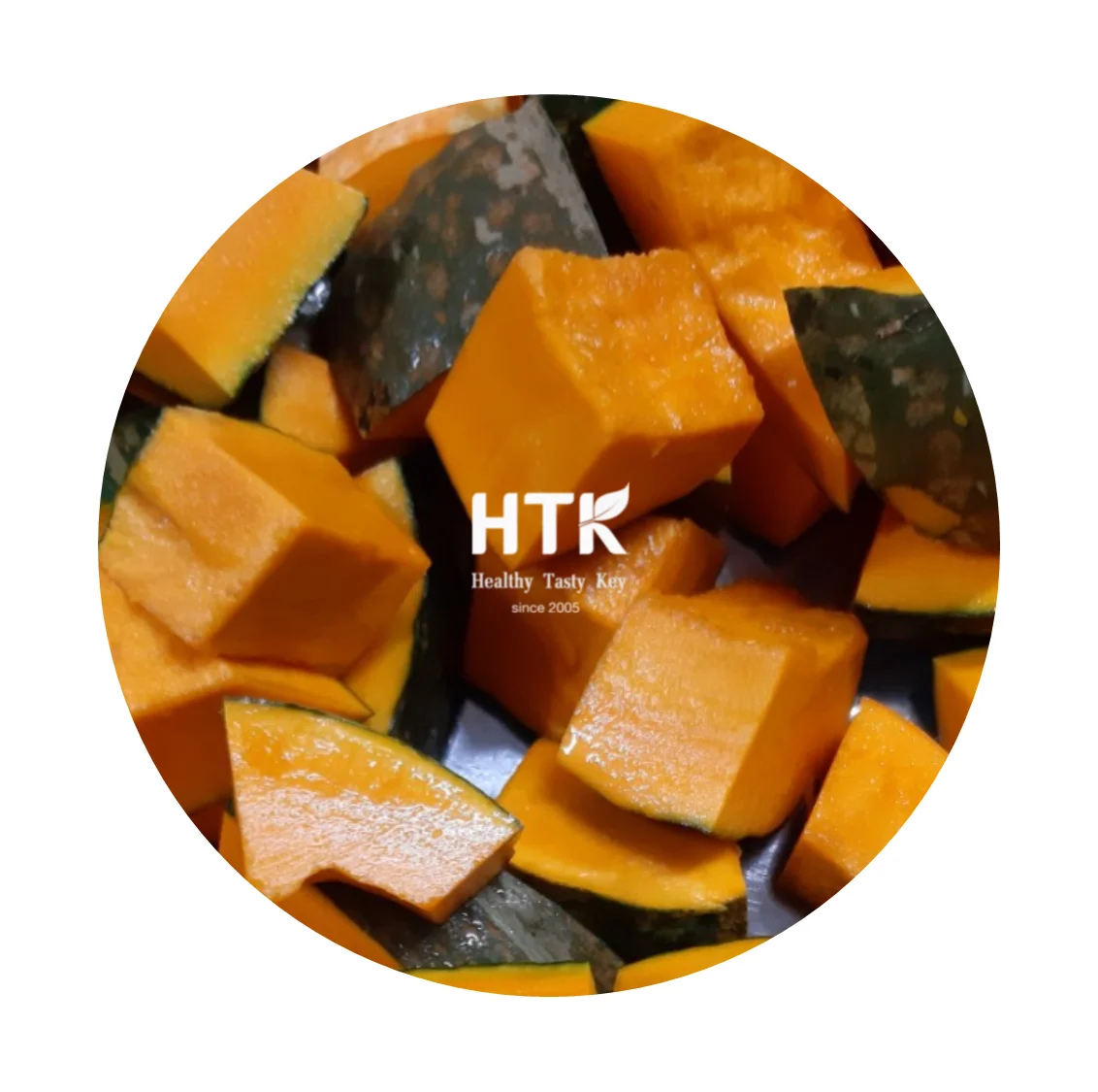 Новинка 2022 г. замороженные японские Кубики-тыквы IQF KABOCHA сделано во Вьетнаме завод HTK FOOD для еды и