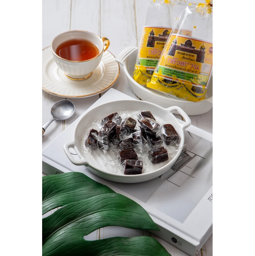 Sweet Banana Candy Chewy Taffy Laffy Thai Snack High Quality For Export The Original Snack From Thailand