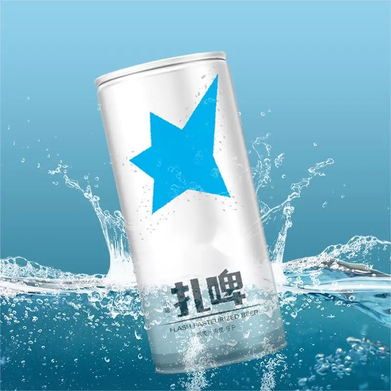 1L Silver beer Private label alcoholic beverages filling