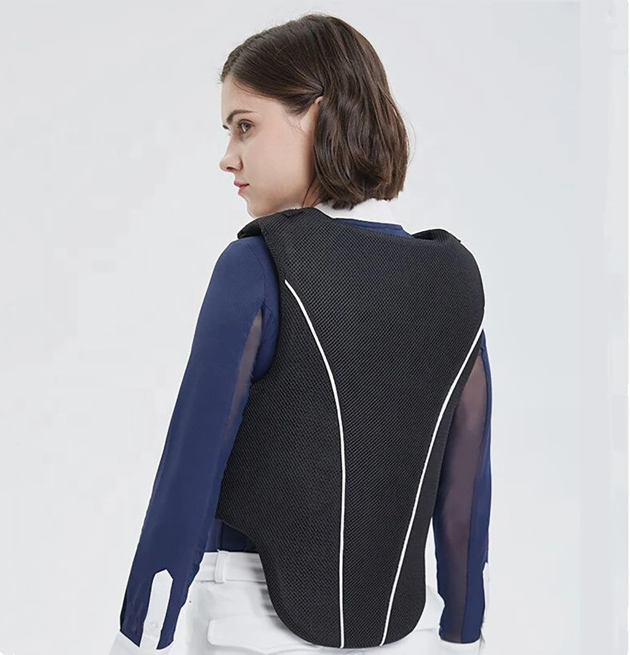 Latest Design Customized Logo Printing OEM ODM 2022 Professional Horse Riding Women Safety Vest